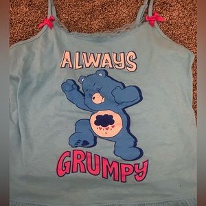 Blue Care bears tank top